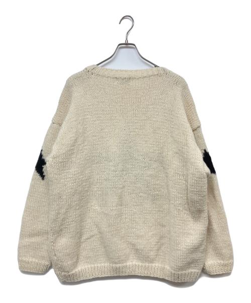 Mcmachan Woolen（マクマーンウーレン）MCMACHAN WOOLEN (マクマーンウーレン) スター柄ニット ベージュ サイズ:不明の古着・服飾アイテム