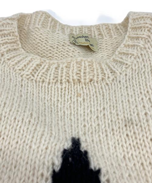 Mcmachan Woolen（マクマーンウーレン）MCMACHAN WOOLEN (マクマーンウーレン) スター柄ニット ベージュ サイズ:不明の古着・服飾アイテム