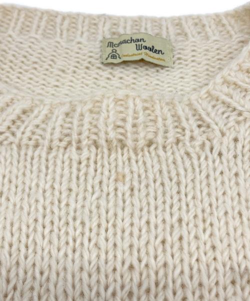 Mcmachan Woolen（マクマーンウーレン）MCMACHAN WOOLEN (マクマーンウーレン) スター柄ニット ベージュ サイズ:不明の古着・服飾アイテム