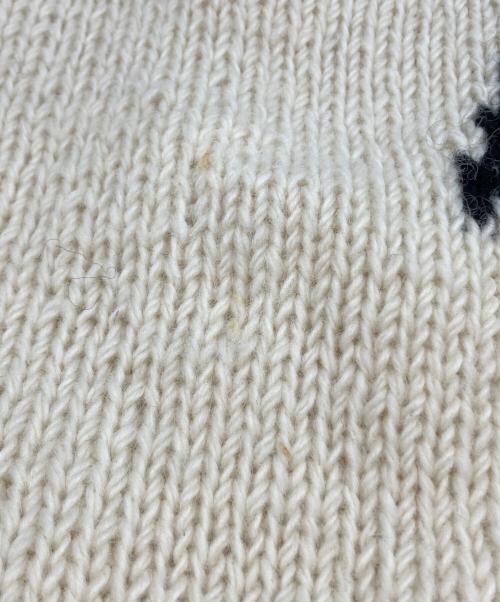 Mcmachan Woolen（マクマーンウーレン）MCMACHAN WOOLEN (マクマーンウーレン) スター柄ニット ベージュ サイズ:不明の古着・服飾アイテム