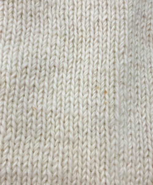 Mcmachan Woolen（マクマーンウーレン）MCMACHAN WOOLEN (マクマーンウーレン) スター柄ニット ベージュ サイズ:不明の古着・服飾アイテム