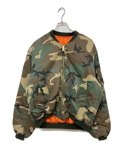 Fostex（フォステクス）Fostex (フォステクス) MA-1ジャケット　616-37445 カーキ サイズ:SIZE XLの古着・服飾アイテム