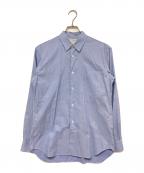 COMME des GARCONS SHIRTコムデギャルソンシャツ）の古着「ストライプシャツ CDGS2ST」｜ブルー
