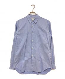 COMME des GARCONS SHIRT（コムデギャルソンシャツ）の古着「ストライプシャツ CDGS2ST」｜ブルー