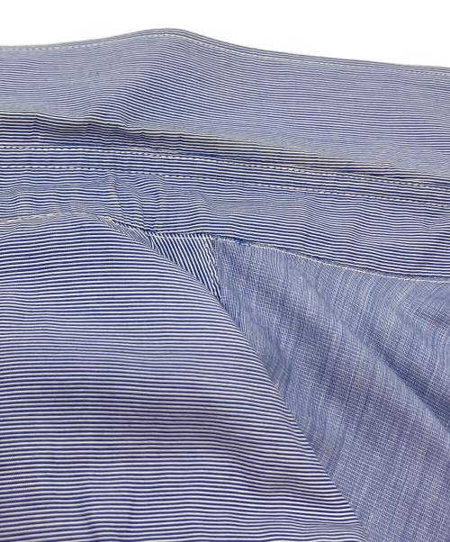 COMME des GARCONS SHIRT（コムデギャルソンシャツ）COMME des GARCONS SHIRT (コムデギャルソンシャツ) ストライプシャツ CDGS2ST ブルー サイズ:SIZE XSの古着・服飾アイテム