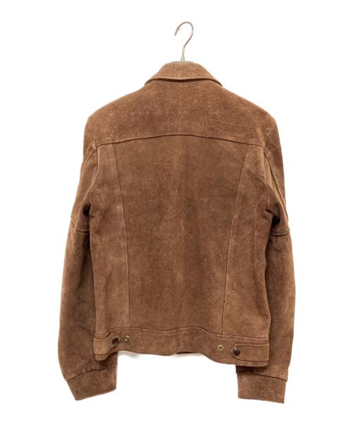 Schott（ショット）Schott (ショット) スエードトラッカージャケット ブラウン サイズ:SIZE38の古着・服飾アイテム
