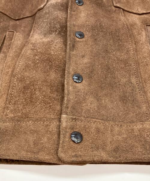 Schott（ショット）Schott (ショット) スエードトラッカージャケット ブラウン サイズ:SIZE38の古着・服飾アイテム