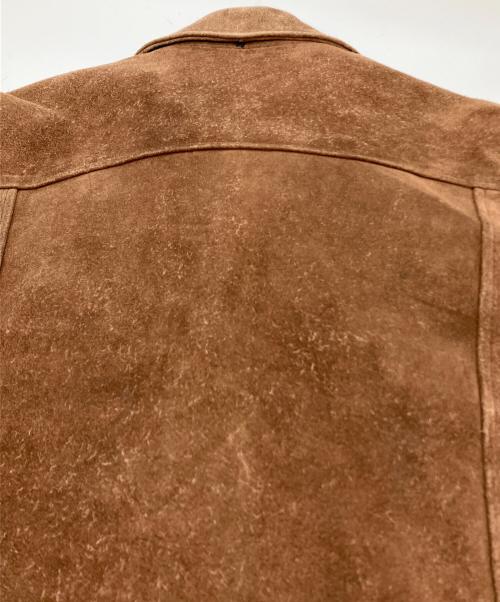 Schott（ショット）Schott (ショット) スエードトラッカージャケット ブラウン サイズ:SIZE38の古着・服飾アイテム