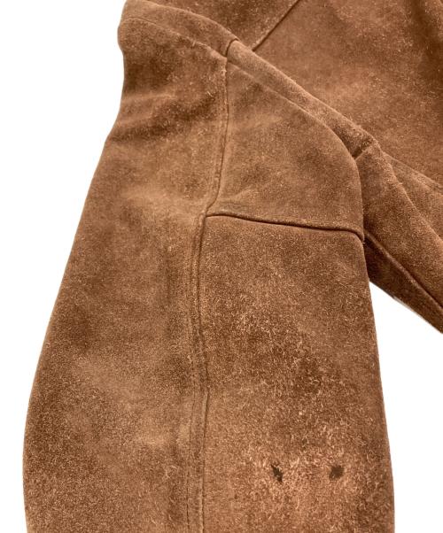 Schott（ショット）Schott (ショット) スエードトラッカージャケット ブラウン サイズ:SIZE38の古着・服飾アイテム