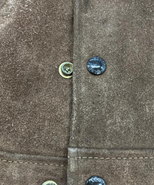 Schott（ショット）Schott (ショット) スエードトラッカージャケット ブラウン サイズ:SIZE38の古着・服飾アイテム
