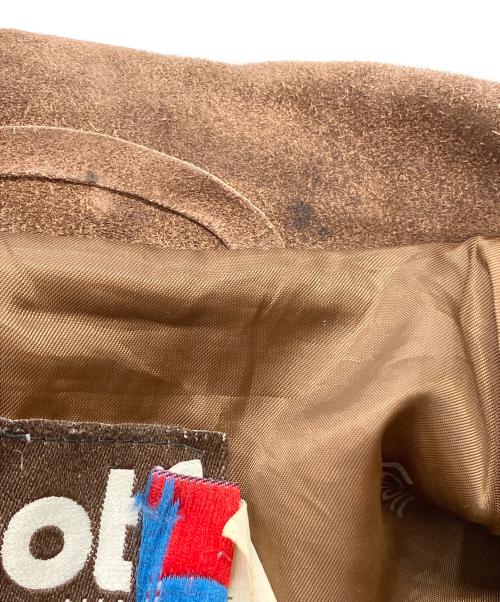 Schott（ショット）Schott (ショット) スエードトラッカージャケット ブラウン サイズ:SIZE38の古着・服飾アイテム