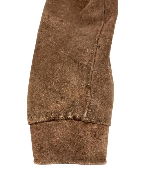 Schott（ショット）Schott (ショット) スエードトラッカージャケット ブラウン サイズ:SIZE38の古着・服飾アイテム