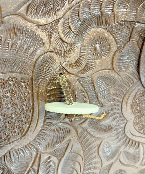 Carving Tribes（カービングトライブス）Carving Tribes (カービングトライブス) ハンドバッグ ブラウン サイズ:実寸サイズをご参照くださいの古着・服飾アイテム
