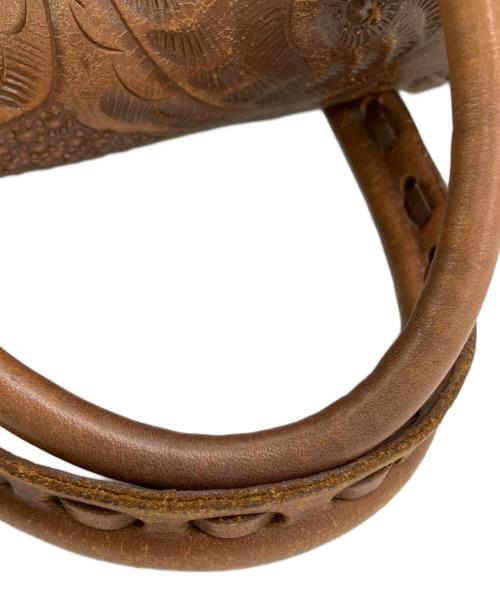 Carving Tribes（カービングトライブス）Carving Tribes (カービングトライブス) ハンドバッグ ブラウン サイズ:実寸サイズをご参照くださいの古着・服飾アイテム