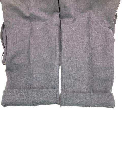 J.PRESS（ジェイプレス）J.PRESS (ジェイプレス) ペピンメリノサキソニー スラックス グレー サイズ:SIZE82 未使用品の古着・服飾アイテム