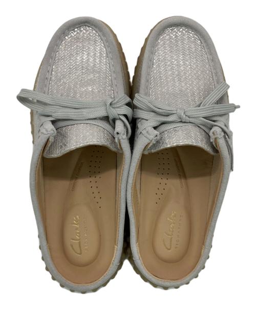 CLARKS（クラークス）CLARKS (クラークス) Torhill Mule 5063421252668 シルバー サイズ:UK4の古着・服飾アイテム