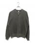 OVY（オヴィー）の古着「Pigment Damage Processing Crew Neck Sweat 0122」｜グレー