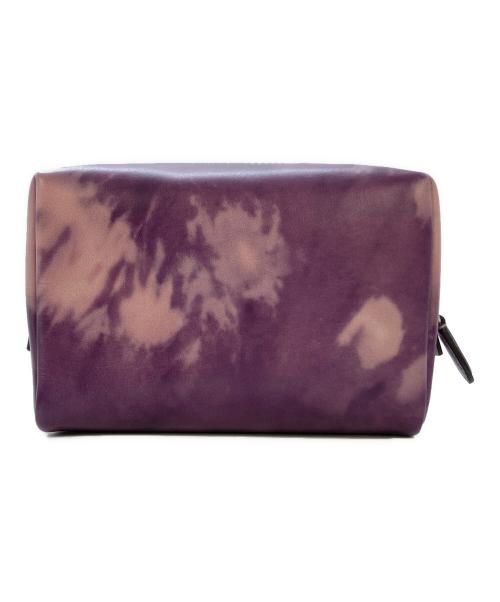 COACH（コーチ）COACH (コーチ) Tie Dye Essential Pouch　C2461-CT915 パープル サイズ:実寸参照の古着・服飾アイテム