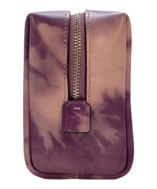 COACH（コーチ）COACH (コーチ) Tie Dye Essential Pouch　C2461-CT915 パープル サイズ:実寸参照の古着・服飾アイテム