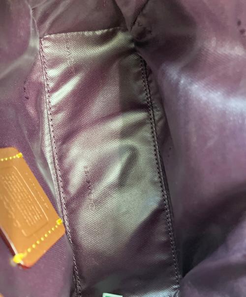 COACH（コーチ）COACH (コーチ) Tie Dye Essential Pouch　C2461-CT915 パープル サイズ:実寸参照の古着・服飾アイテム