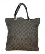 GUCCIグッチ）の古着「GG キャンバストートバック　31243」｜ブラック