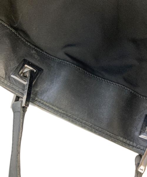 GUCCI（グッチ）GUCCI (グッチ) GG キャンバストートバック　31243 ブラック サイズ:実寸参照の古着・服飾アイテム