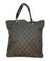 GUCCI（グッチ）の古着「GG キャンバストートバック　31243」｜ブラック