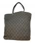 GUCCI (グッチ) GG キャンバストートバック　31243 ブラック サイズ:実寸参照：18000円