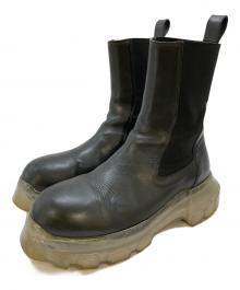 RICK OWENS（リックオウエンス）の古着「BEATLE BOZO TRACTOR ビートル ボゾ トラクター　RU02C7881」｜ブラック
