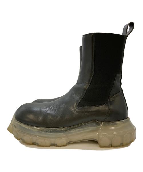 RICK OWENS（リックオウエンス）RICK OWENS (リックオウエンス) BEATLE BOZO TRACTOR ビートル ボゾ トラクター　RU02C7881 ブラック サイズ:SIZE41の古着・服飾アイテム