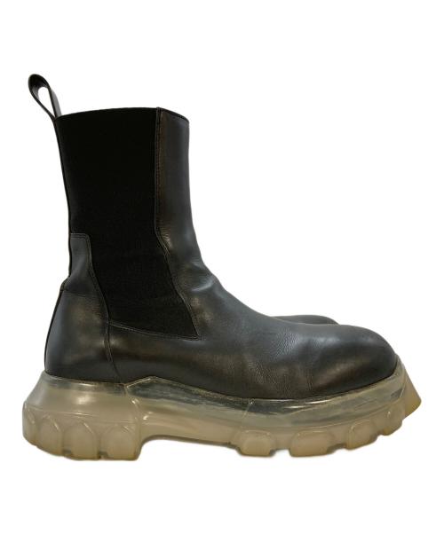 RICK OWENS（リックオウエンス）RICK OWENS (リックオウエンス) BEATLE BOZO TRACTOR ビートル ボゾ トラクター　RU02C7881 ブラック サイズ:SIZE41の古着・服飾アイテム