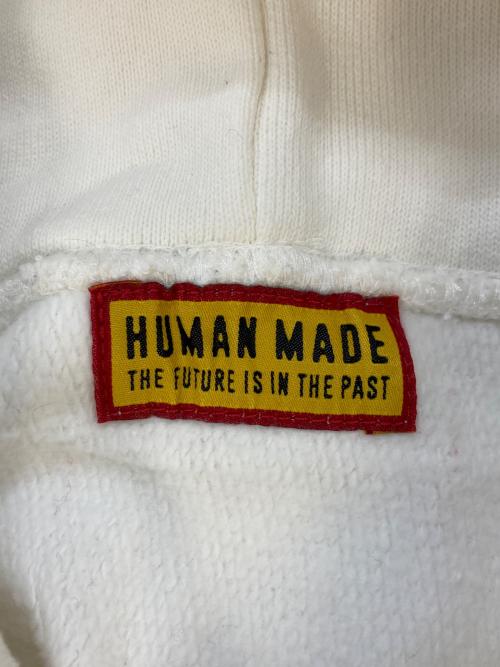HUMAN MADE（ヒューマンメイド）HUMAN MADE (ヒューマンメイド) ANIMAL HOODIE　HM30CS068 ホワイト サイズ:SIZE Sの古着・服飾アイテム