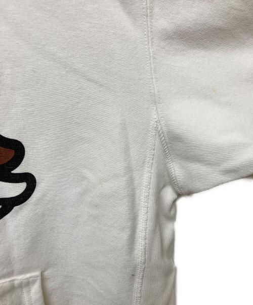 HUMAN MADE（ヒューマンメイド）HUMAN MADE (ヒューマンメイド) ANIMAL HOODIE　HM30CS068 ホワイト サイズ:SIZE Sの古着・服飾アイテム