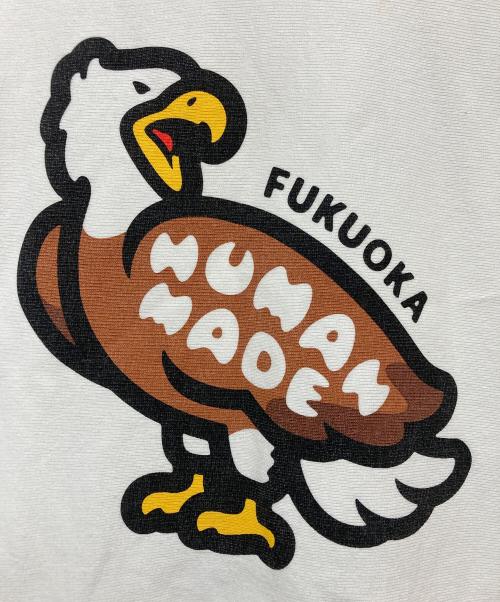 HUMAN MADE（ヒューマンメイド）HUMAN MADE (ヒューマンメイド) ANIMAL HOODIE　HM30CS068　 ホワイト サイズ:SIZE Mの古着・服飾アイテム