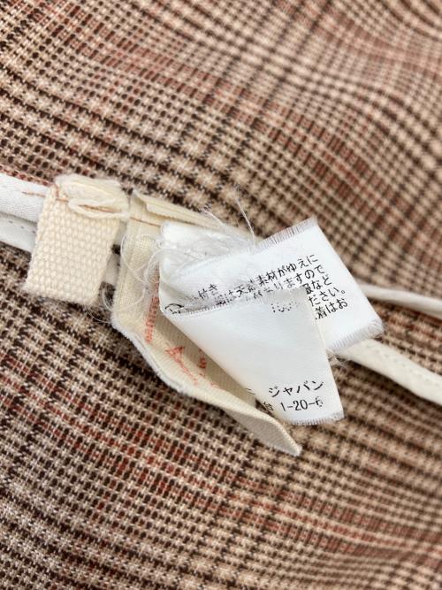 MARNI（マルニ）MARNI (マルニ) チェックコート ベージュ サイズ:SIZE40の古着・服飾アイテム