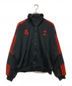 adidas Originals×WILLY CHAVARRIAアディダスオリジナル×ウィリーチャバリア）の古着「KNIT TRACKTOP　JW4049」｜ブラック