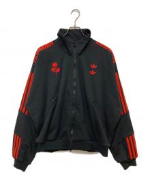 adidas Originals×WILLY CHAVARRIA（アディダスオリジナル×ウィリーチャバリア）の古着「KNIT TRACKTOP　JW4049」｜ブラック