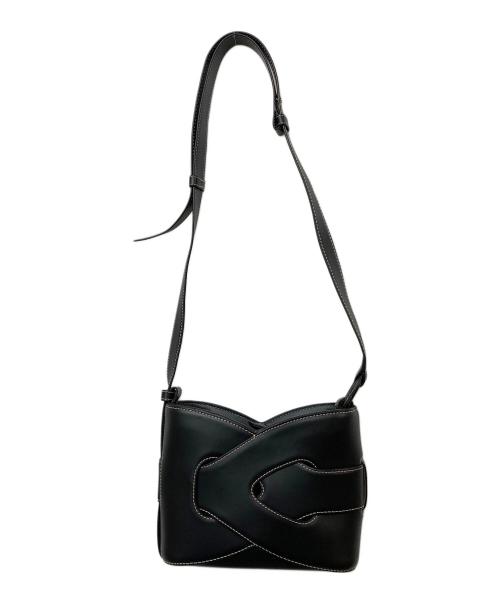 POLENE（ポレーヌ）POLENE (ポレーヌ) ショルダーバッグ ブラック サイズ:実寸参照の古着・服飾アイテム