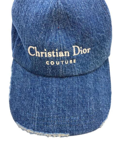Dior（ディオール）Dior (ディオール) ベースボールキャップ 443C910AY556 インディゴ サイズ:Mの古着・服飾アイテム