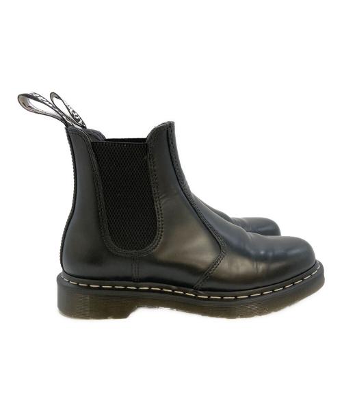 Dr.Martens（ドクターマーチン）Dr.Martens (ドクターマーチン) 2976 ホワイトステッチ チェルシーブーツ 26257001 ブラック サイズ:UK7の古着・服飾アイテム