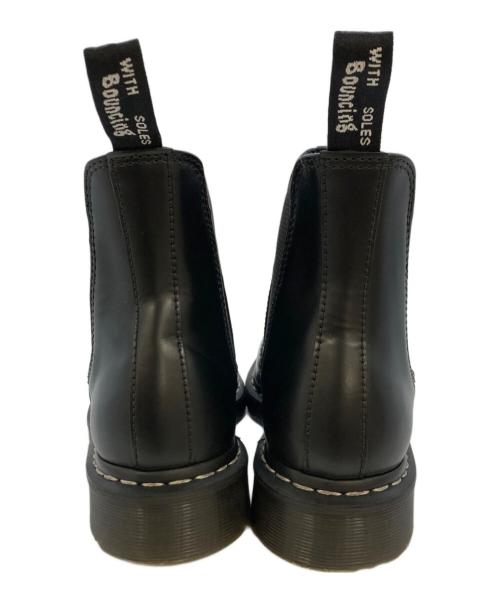 Dr.Martens（ドクターマーチン）Dr.Martens (ドクターマーチン) 2976 ホワイトステッチ チェルシーブーツ 26257001 ブラック サイズ:UK7の古着・服飾アイテム