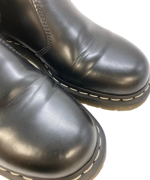 Dr.Martens（ドクターマーチン）Dr.Martens (ドクターマーチン) 2976 ホワイトステッチ チェルシーブーツ 26257001 ブラック サイズ:UK7の古着・服飾アイテム