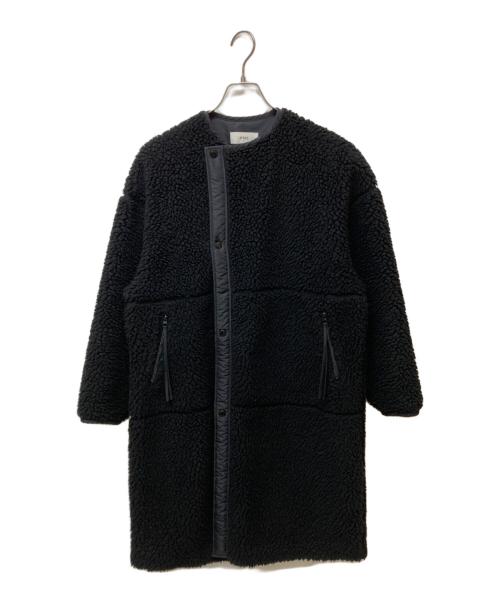 HYKE（ハイク）HYKE (ハイク) FAUX SHEARLING COAT 212-17175 ブラック サイズ:SIZE1の古着・服飾アイテム