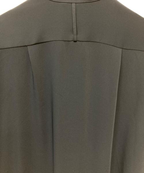 Graphpaper（グラフペーパー）Graphpaper (グラフペーパー) Satin Band Collar Dress C.GRAY GL253-60095B ネイビー サイズ:SIZE0 未使用品の古着・服飾アイテム
