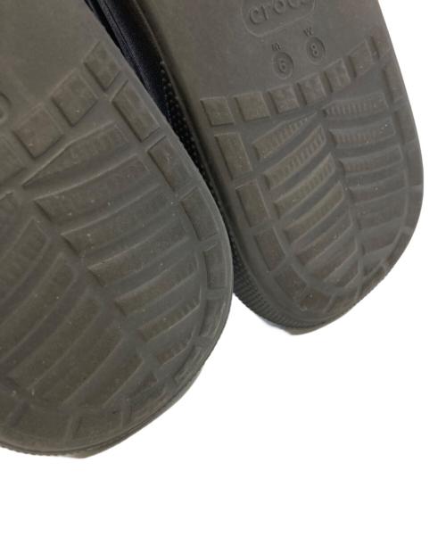 crocs（クロックス）crocs (クロックス) Simone Rocha (シモーネ ロシャ) クラッシュブーツ ブラック サイズ:SIZE8の古着・服飾アイテム