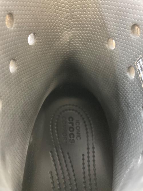 crocs（クロックス）crocs (クロックス) Simone Rocha (シモーネ ロシャ) クラッシュブーツ ブラック サイズ:SIZE8の古着・服飾アイテム