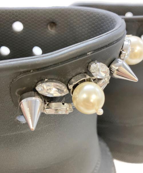crocs（クロックス）crocs (クロックス) Simone Rocha (シモーネ ロシャ) クラッシュブーツ ブラック サイズ:SIZE8の古着・服飾アイテム