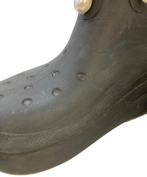 crocs（クロックス）crocs (クロックス) Simone Rocha (シモーネ ロシャ) クラッシュブーツ ブラック サイズ:SIZE8の古着・服飾アイテム