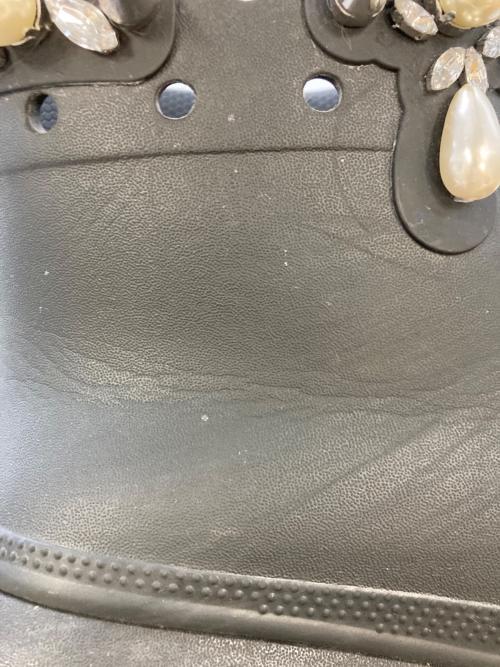 crocs（クロックス）crocs (クロックス) Simone Rocha (シモーネ ロシャ) クラッシュブーツ ブラック サイズ:SIZE8の古着・服飾アイテム