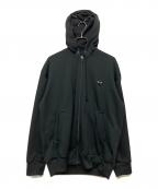 PLAY COMME des GARCONSプレイコムデギャルソン）の古着「ジップパーカー　AX-T254」｜ブラック